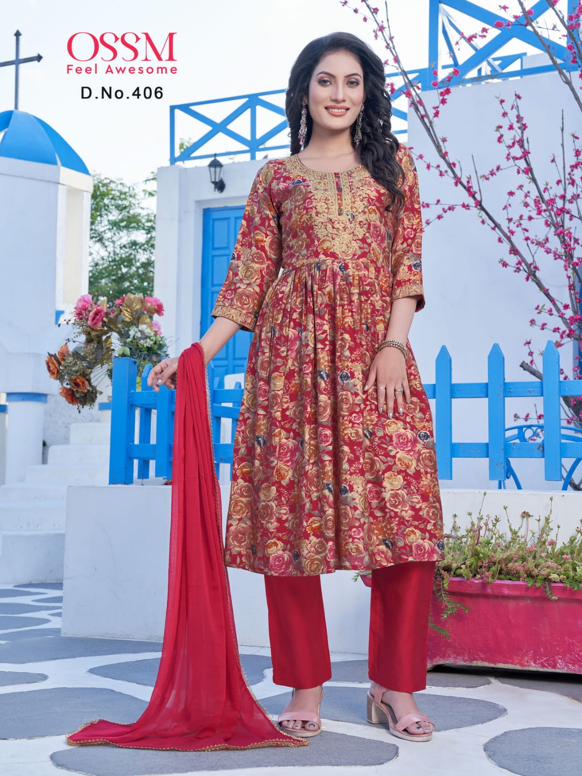 Mannat Vol 4 By Ossm Readymade Salwar Suits Catalog